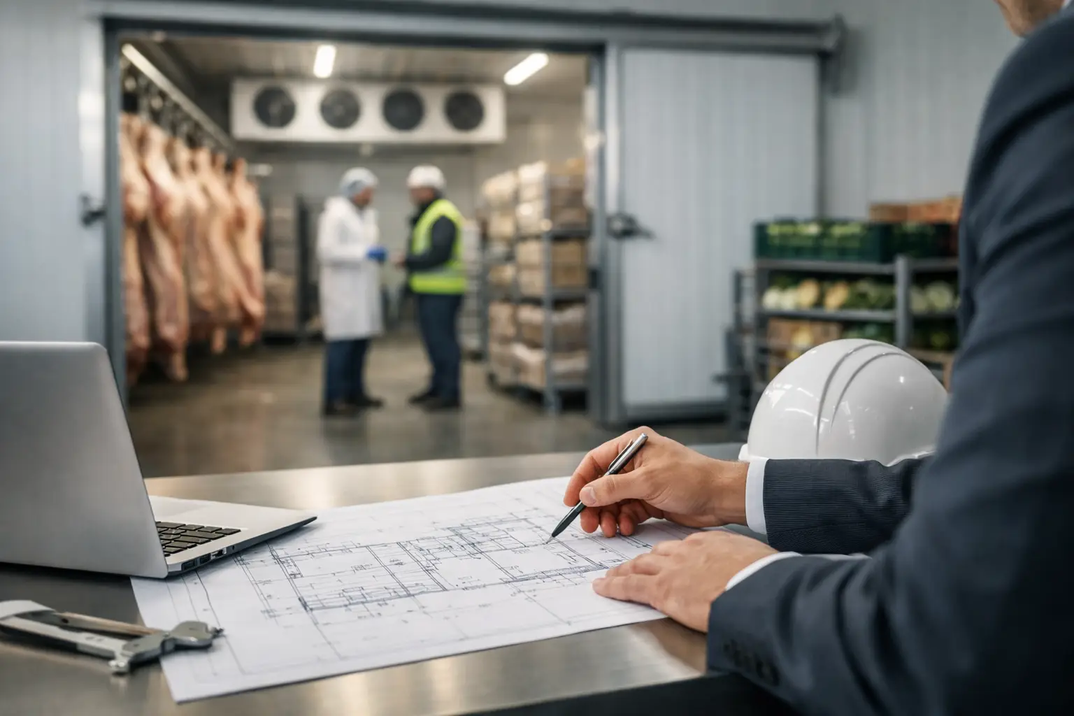 Maßgefertigtes Kühlhaus planen: worauf es ankommt