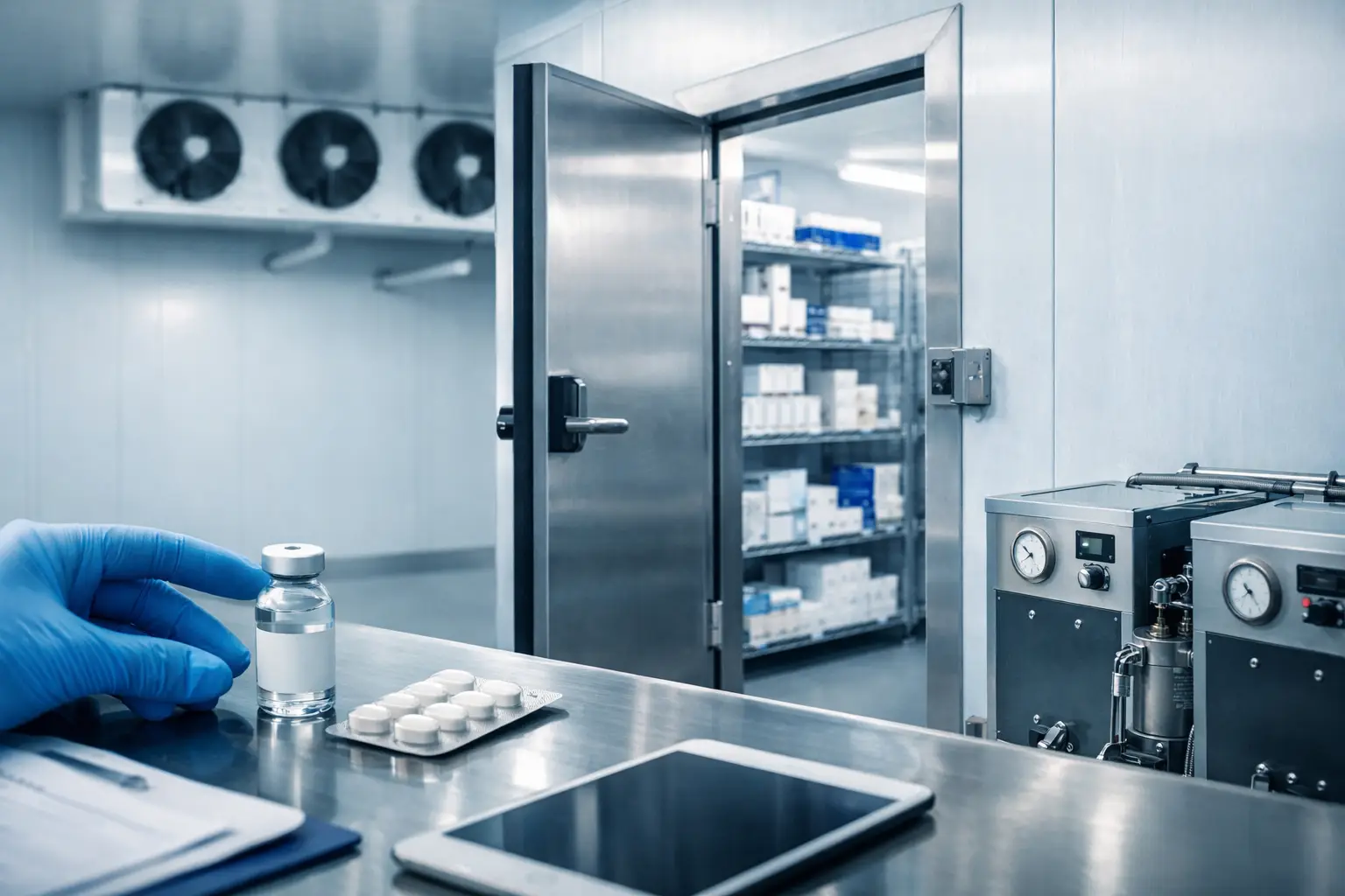 Kühlraum für Pharma sicher planen im Betrieb