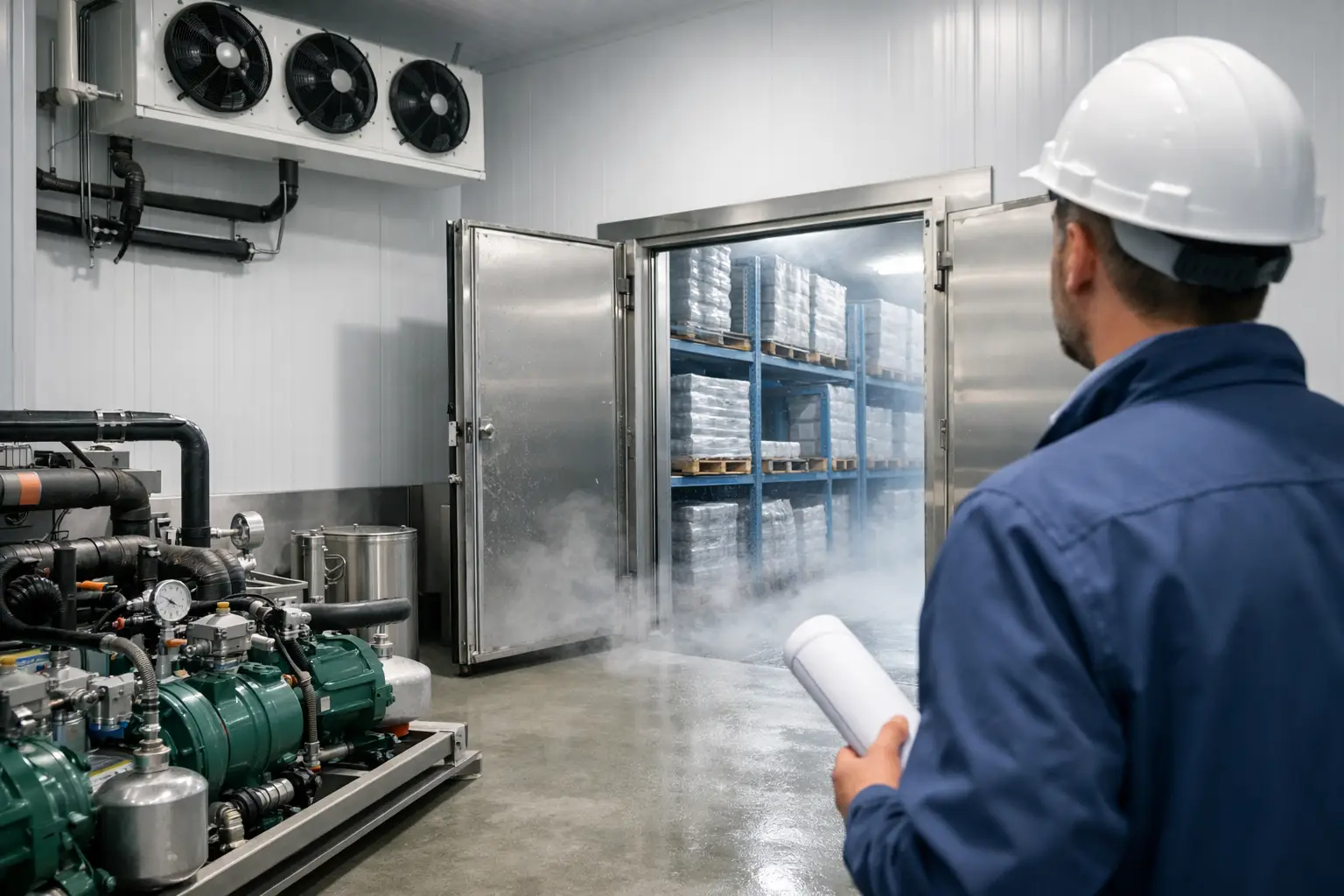 Planungshilfe für Tiefkühlräume in der Industrie Planungshilfe für Tiefkühlräume in der Industrie
