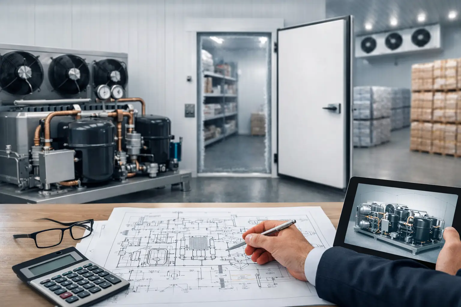 CO2-Kältetechnik für Gewerbe präzise planen