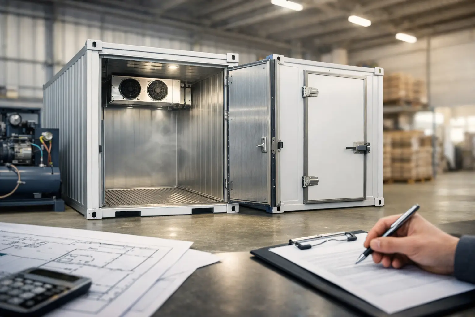 Kühlcontainer richtig dimensionieren und planen
