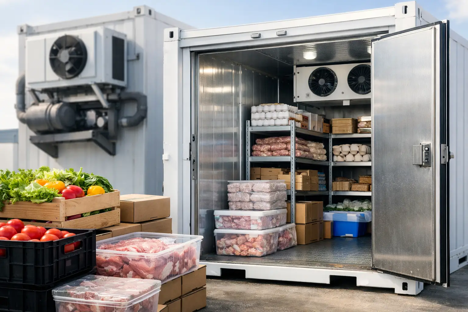 Leitfaden Kühlcontainer für Lebensmittel